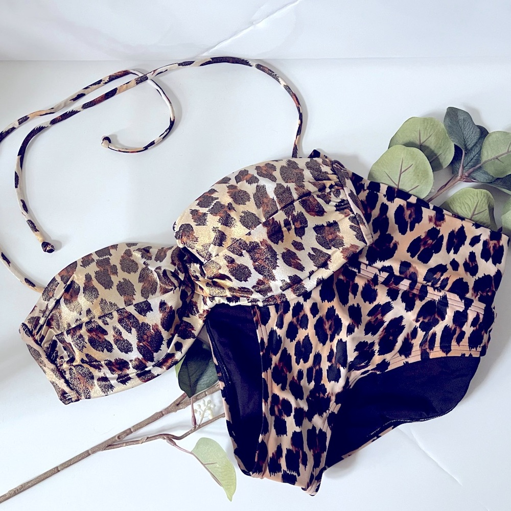 Victoria’s Secret Two Piece Leopard Bikini Set
